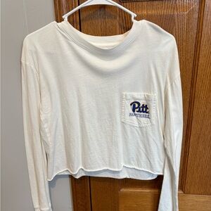 University of Pittsburgh cropped tee